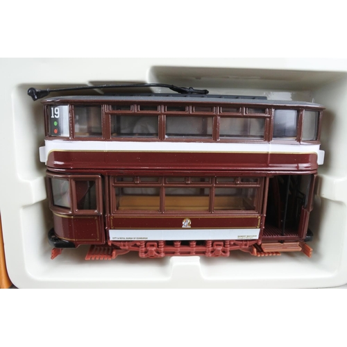 268 - A Corgi Tramway Classics 'Edinburgh' Fully enclosed tram.