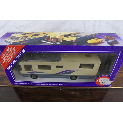 276 - A Siku Super Series 1:55 scale Motorhome with Accessories