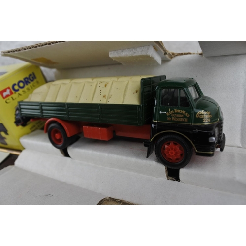 286 - A Corgi Classics 'Ken Thomas Ltd' Bedford S Sack Truck Set