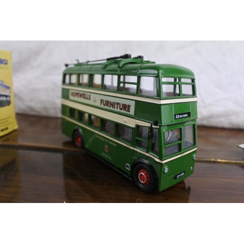 290 - A Corgi Classics 'Nottingham City Transport' Karrier W Trolleybus Set.