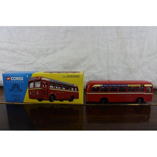 298 - A Corgi Classics 'Western Welsh' Leyland Olympian Bus.