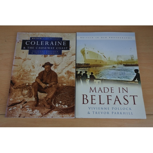 95 - A lot of Irish related reference books to local interest to include 'A Tour of East Antrim', 'Faces ... 