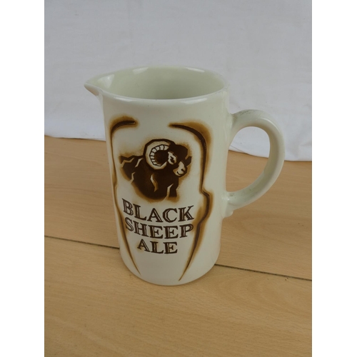 111 - An HCW Ltd 'Black Sheep Ale' pub style jug.