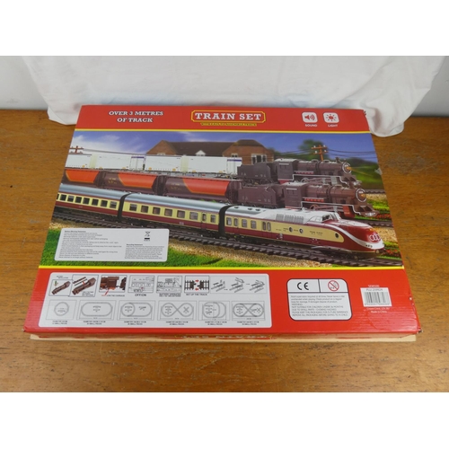 152 - A boxed train set.