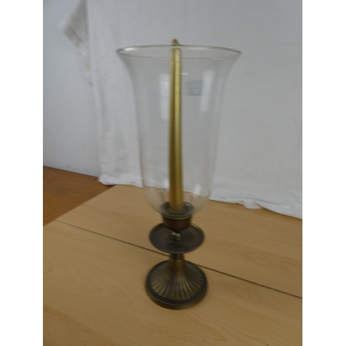 154 - A large lantern candle holder.