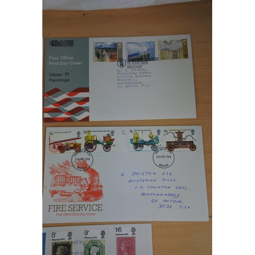 243 - A lot of 10 First Day Covers.