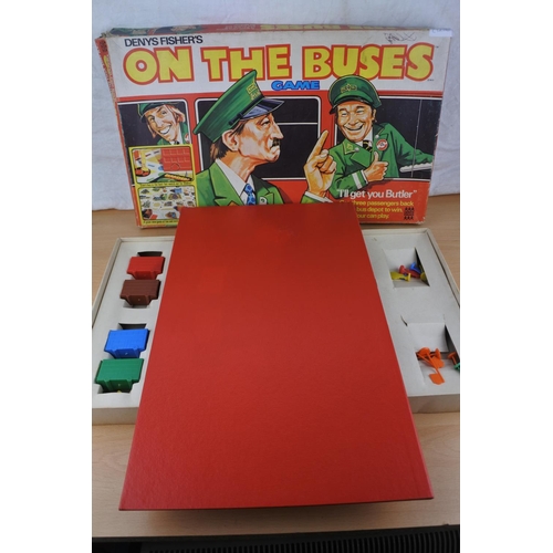 252 - A vintage boxed 'On the Buses' game.