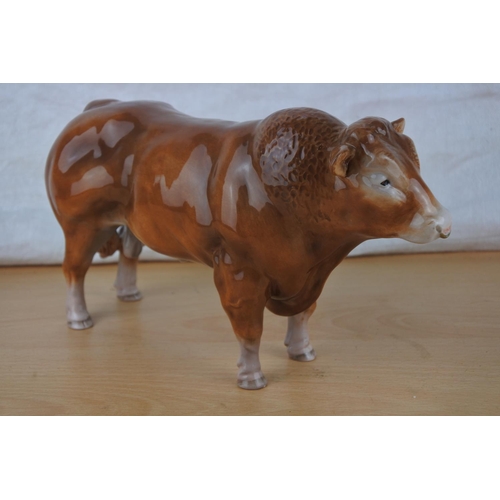 257 - A Beswick bull.