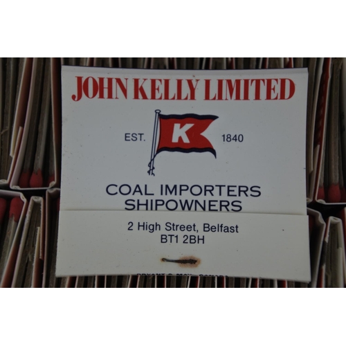 267 - A lot of John Kelly Limited, Belfast matches.