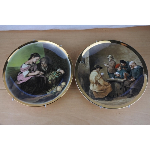 275 - A Lord Nelson pottery plate 'The Beggar Boys' and another. Approx 27cm.