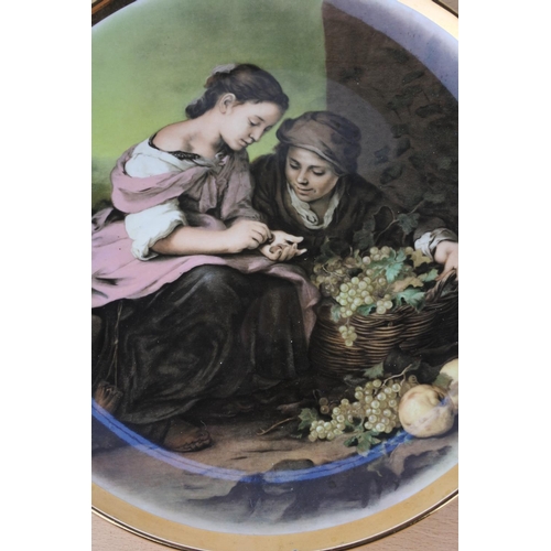 275 - A Lord Nelson pottery plate 'The Beggar Boys' and another. Approx 27cm.