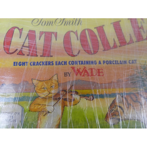 326 - A rare unopened Tom Smith Cat Collection box of 8 crackers produced by Wade.