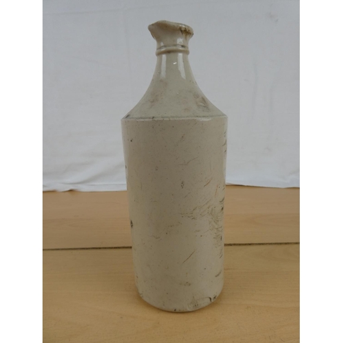 345 - An antique stoneware bottle.