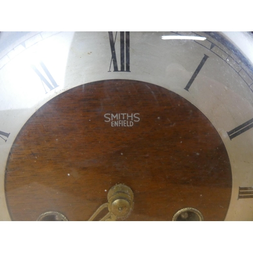 358 - A vintage Smiths Enfield mantle clock.