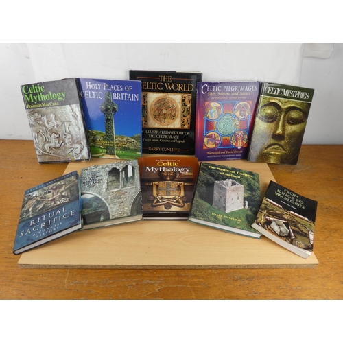 361 - A job lot of interesting books to include Celtic Mysteries, The Medieval Castles of Ireland, The Chu... 