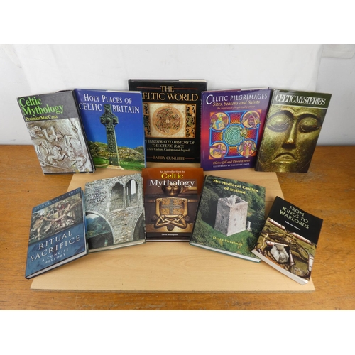 361 - A job lot of interesting books to include Celtic Mysteries, The Medieval Castles of Ireland, The Chu... 