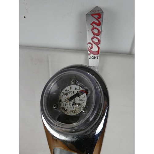 362 - A Coors Light beer pump. Approx 72cm.