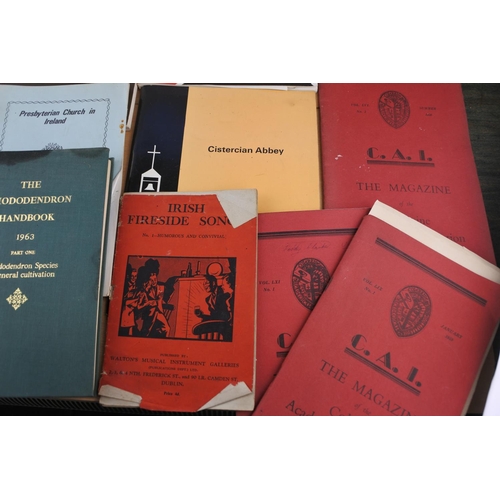 446 - A collection of Irish interest books to include Coleraine Academical Institution year books and more... 