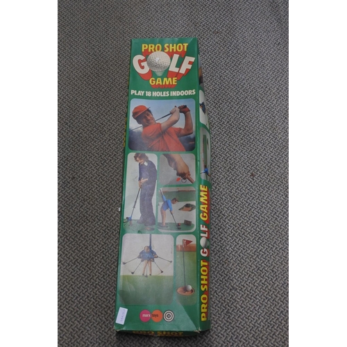 450 - A vintage boxed Pro Shot Golf Game.