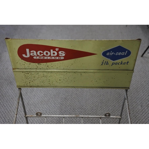 454 - A vintage Jacob's shop display stand.