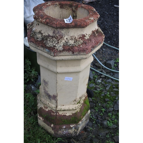 624 - An antique chimney pot.