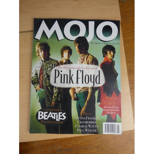 512 - A collection of vintage Mojo and Q music Magazines.