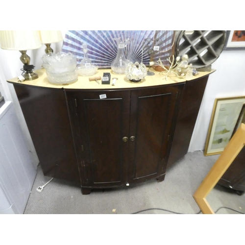 557 - A stunning vintage cocktail cabinet with formica top.