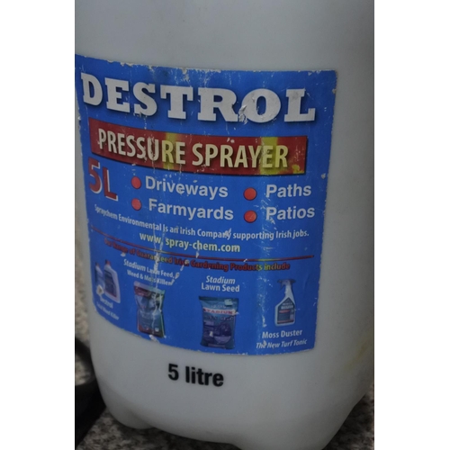 618 - A Destrol garden sprayer.