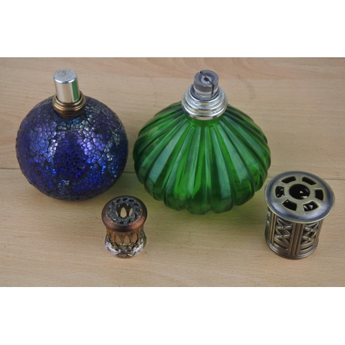 47 - Two fragrance lamps.