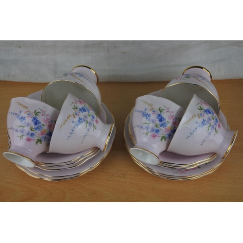 71 - A stunning Royal Standard bone china tea set.