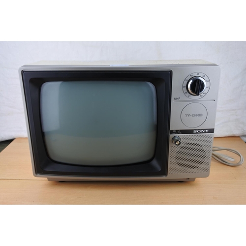 117 - A vintage Sony television.