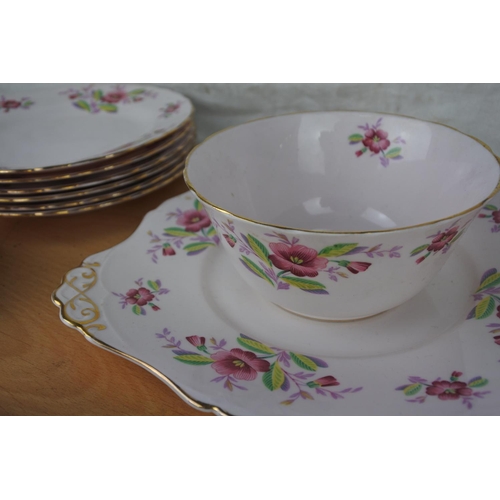 120 - A stunning Tuscan bone china tea set.