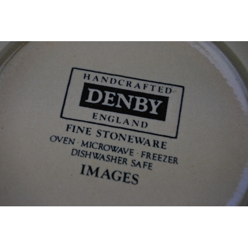 123 - A collection of vintage Denby 'Images' plates and a Paragon bone china 'Atena' plates.