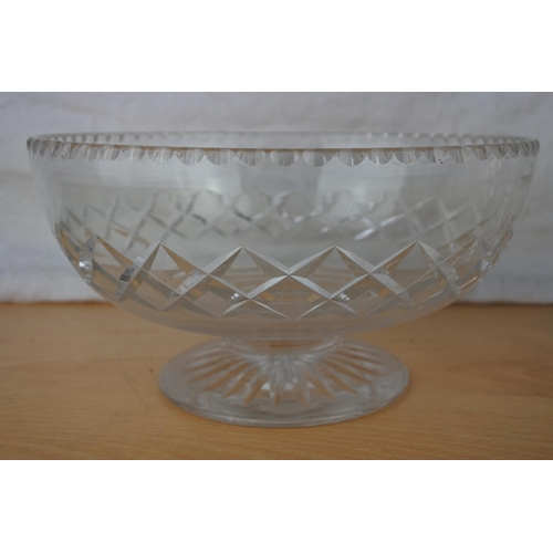 126 - A Waterford crystal vase (a/f) and more.