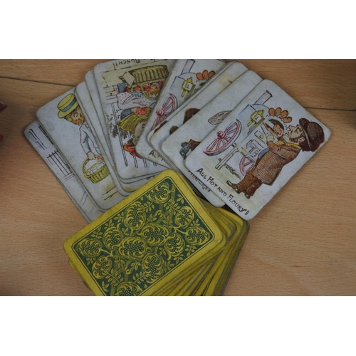 576 - A lot of vintage playing cards and more.