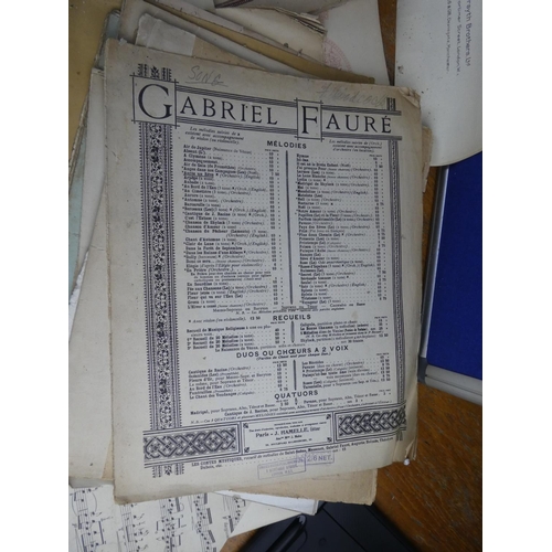 100 - A lot of antique sheet music to include 'The Technique of the Fiddle Bow' and lots more.