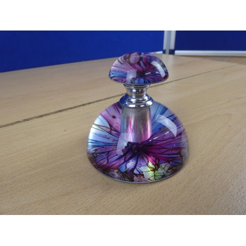 11 - A stunning glass perfume bottle.