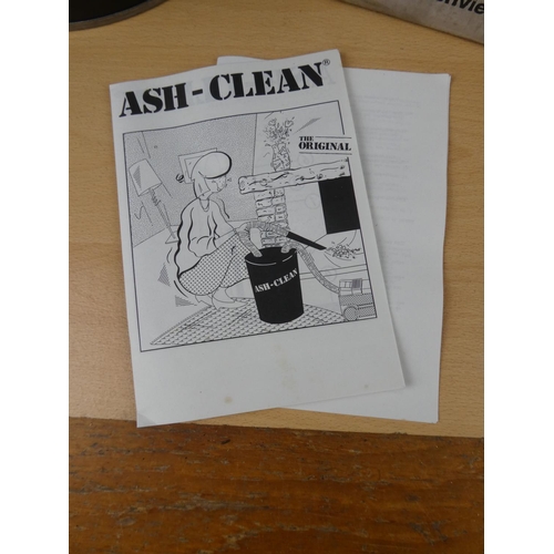 4 - A boxed Ash Clean vacuum.