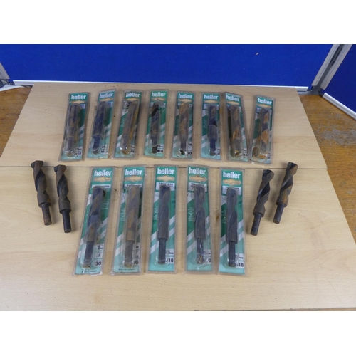 63 - A job lot of Heller drill bits.