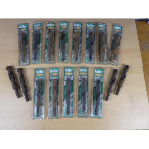 63 - A job lot of Heller drill bits.