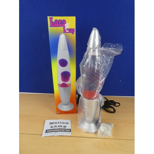 68 - A boxed Lava lamp.