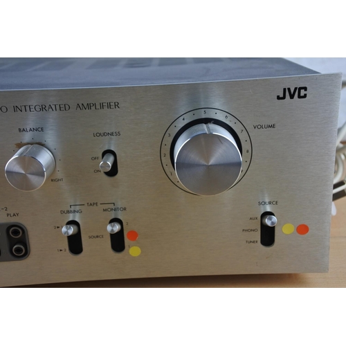 222 - A JVC JA-S11 stereo integrated amplifier.