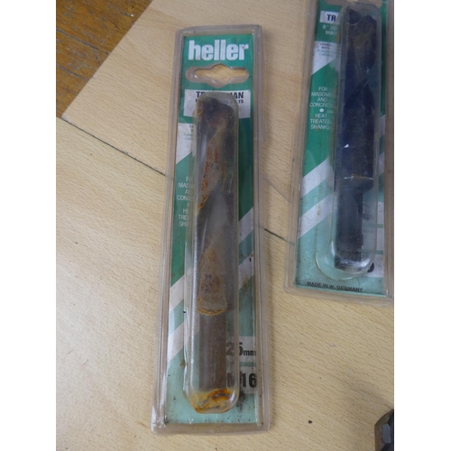 118 - A job lot of Heller drill bits.