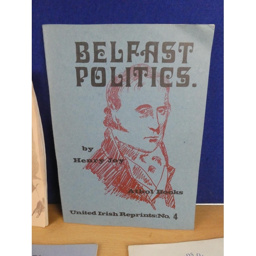 133 - A lot of interesting Irish themed leaflets and brochures to include 'Ulster in 98' by Hugh Shearman,... 