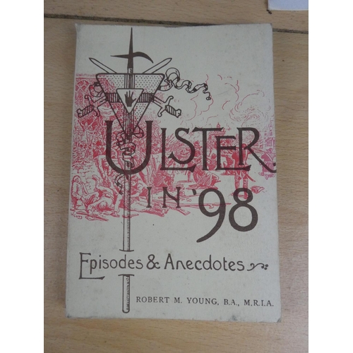 133 - A lot of interesting Irish themed leaflets and brochures to include 'Ulster in 98' by Hugh Shearman,... 