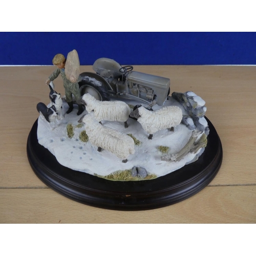 134 - A stunning Country Artists limited edition figurine 'Winter Gathering'.