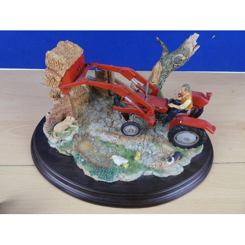 135 - A stunning Country Artists limited edition figurine 'Hay for the Day'.