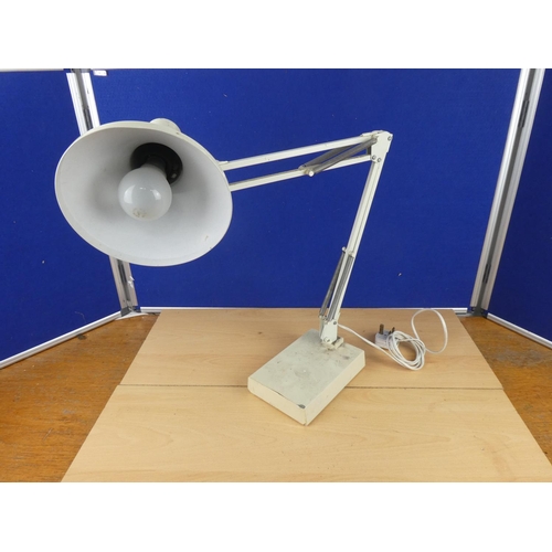 140 - A vintage style anglepoise table lamp.