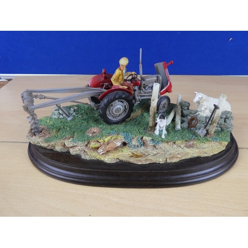 151 - A stunning Country Artists limited edition figurine 'Securing the Field'.