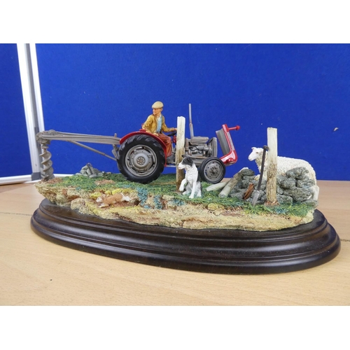 151 - A stunning Country Artists limited edition figurine 'Securing the Field'.